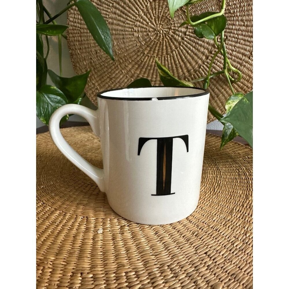Threshold target, the letter T coffee mug